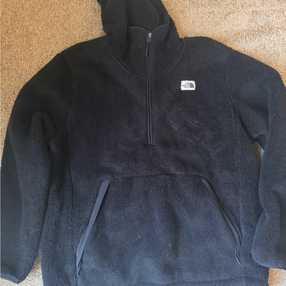 Mens The North Face Campshire Sherpa Fleece Hoodie - Picture 4 of 4